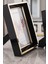 Milano Camlı Dekoratif Resim Çerçevesi Siyah-Gold Ayarlanabilir Ayaklı-Duvara Asılabilir 15 x 21 cm 4