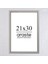 21 x 30 Çerçeve ( Postersiz ) - BOS1005 3