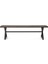 Metal Tasarım Bench Ahşaplı Dış Mekan Bankı 3