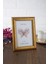 Mini Dekoratif Resim Çerçevesi Tekli Gold Ayarlanabilir Ayaklı - Duvara Asılabilir 10 x 15 cm 1
