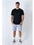 Bisiklet Yaka Kappa T-Shirt Siyah 1
