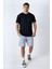 Bisiklet Yaka Kappa T-Shirt Siyah 5