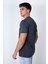 Bisiklet Yaka Kappa T-Shirt Füme 3