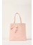 Pembe Ikonik Fiyonklu & Gold Baskılı Çanta TBSS25FIB055 1