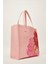 Pembe Ikonik Floral Desenli Küçük Çanta TBSS25FIB071 2
