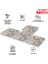 Kendinden Yapışkanlı Renkli Geometrik Desenli Pvc Karo 30X30 cm (33 Adet) 3m2 2