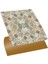 Kendinden Yapışkanlı Gold Çiçek Desenli Pvc Karo 30X30 cm (33 Adet) 3m2 1