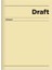 Keskin 14*20 120 Yp.çizgili Hafif Kağıt Sert Kapak Ciltli Draft Defter - Sarı 1