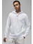 Jordan 23 Alpha Men's Dry Fleece Hoodie Erkek Kapüşonlu Sweatshirt Beyaz 1