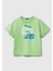Erkek Çocuk Sarı Grafik Baskılı Kısa Kollu T-Shirt 1