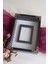 25 x 35 cm Siyah Klasik Kenarlı Gül Kutusu Anı Çerçevesi! Yeni Model Çerçeve! Isimsiz -Ledsiz 2
