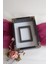 25 x 35 cm Siyah Klasik Kenarlı Gül Kutusu Anı Çerçevesi! Yeni Model Çerçeve! Isimsiz -Ledsiz 3