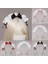 Dantel Yay Sevimli Kafa Bandı Örgü Lolita Cosplay Parti Aksesuarları Hizmetçi Saç Çemberler (Yurt Dışından) 1