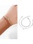 2 Takım Kadın Minimalist Küçük Aşk Keskin Link Zinciri Braketleri (Yurt Dışından) 1