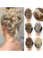 Meıfan Sentetik Pençe Chignon Kadın Kıvırcık Dağınık Kıvırcık Kabarık Saç Topuz Klip At Kuyruğu Uzantıları Doğal Yanlış Hairpieces (Yurt Dışından) 1