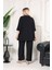Kimono Broşlu Bürümcü Takım Oversize 2 Parça 5