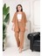 Şık - Kimono Hırkalı Bürümcük Takım Oversize Düşük Kol M - 6xl 1