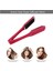 Seramik Doğrultma Tarak Çift Taraflı Fırça Kelepçe Saç Tarak Hairstylig Aracı Kırmızı 240*50*30MM (Yurt Dışından) 5