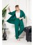 Kimono Hırkalı 2li Alt Üst Takım Bürümcük Kumaş Yazlık M-6xl Oversize 4