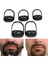5 Stks/partij Baard Kam Haarborstel Symmetrische Cut Salon Snor Baard Styling Sjabloon Voor Baard Vormgeven Haar Borstel Trimmen Aracı (Yurt Dışından) 1
