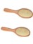 2x Ahşap Çelik Iğne Saç Fırçası Pin Hairush Saç Derisi Masajı Saç Sağlığını Geliştirmek Ahşap Kürek Dolaşık Açıcı Tarak-1 (Yurt Dışından) 1