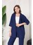Şık - Kimono Hırkalı Bürümcük Takım Oversize Düşük Kol M - 6xl 5