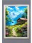 Doğa ve Manzara Desenli Çerçeveli Duvar Tablosu 50X70CM SERENE15 1