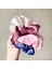 Büyük Boy Leke Saç Scrunchies Kadın Ipek Scrunchie Elastik Saç Bantları Kızlar Saten Şapkalar Donut Kavrama Döngü At Kuyruğu Tutucu (Yurt Dışından) 2