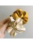 Büyük Boy Leke Saç Scrunchies Kadın Ipek Scrunchie Elastik Saç Bantları Kızlar Saten Şapkalar Donut Kavrama Döngü At Kuyruğu Tutucu (Yurt Dışından) 3