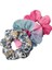 Adet Kravat Boyalı Scrunchie Paketi Saç Aksesuarları Kadınlar Kızlar Için Bantlar Elastik Kauçuk Saç Kravat Saç Halat Halka At Kuyruğu Tutun (Yurt Dışından) 5
