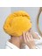 Mikrofiber Saç Havlusu, Premium Kıvrılma Önleyici Saç Kurutma Wrap Kadın Erkek Kuru Saç Şapka, Süper Emici, Sarılmış Banyo Kap (Yurt Dışından) 2
