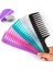 Anti-Statik Büyük Geniş Diş Tarak Kuaförlük Tarak Kadın Asılı Delik Kolu Kavrama Kıvırcık Saç Şekillendirici Saç Fırçası Güzellik Saç Tarak (Yurt Dışından) 1