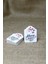 Noel Baba Temalı Yeni Yıl Etiketi - Merry Christmas - Yılbaşı Etiketi (4,5 x 6 Cm) 50 Adet 1