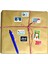 Yeni Yıl Temalı Pul Etiket - 90 Adet Merry Christmas Vintage Etiket - Yılbaşı Paketleme Etiketi 2