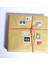 Yeni Yıl Temalı Pul Etiket - 90 Adet Merry Christmas Vintage Etiket - Yılbaşı Paketleme Etiketi 4