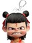 Nezha Anime Akrilik Anahtarlık Etrafında Sevimli Eğlence Aynı Ayakta Kart ile Arkadaş Göndermek Için Yüksek Değerli Kolye (Yurt Dışından) 1