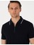 Erkek Lacivert Slim Fit Polo Yaka Tişört 50307516-VR033 2