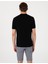 Erkek Siyah Slim Fit %100 Pamuk Polo Yaka Triko Tişört 50307334-VR046 5