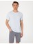 Erkek Açık Mavi Slim Fit Tişört 50306802-VR003 1