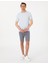 Erkek Açık Mavi Slim Fit Tişört 50306802-VR003 4