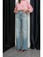 Light Blue Yıkamalı Straight Jean 2