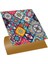 Kendinden Yapışkanlı Pembe Karo Desenli Pvc Karo 30 x 30 cm (33 Adet) 3 M² 1