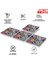 Kendinden Yapışkanlı Pembe Karo Desenli Pvc Karo 30 x 30 cm (33 Adet) 3 M² 2