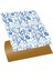 Kendinden Yapışkanlı Mavi Sarmaşık Desenli Pvc Karo 30 x 30 cm (33 Adet) 3 M² 1