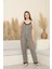 Leopar Desenli Askılı Pijama Takımı 4