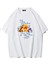 Unisex Oversize Sweet As Honey T-Shirt Beyaz 1