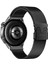 Huawei Watch Fit 3 22MM Sah Krd-25 Metal Hasır Kordon - Siyah 3
