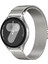 Gear S3 22MM Sah Krd-25 Metal Hasır Kordon - Gri 2