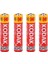 Kodak Kaahz-S4 Super Heavy Duty Çinko Karbon Aaa Ince Kalem Pil / Pakette 60 Adet 1