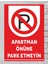 Apartman Önüne Park Etmeyin 24X34 cm Pvc 1